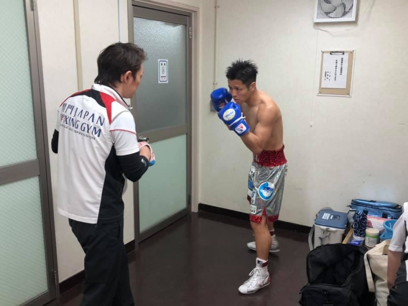 アクセル住吉vs吉野修一郎 試合直前 関門japanボクシングジム 財 日本ボクシング協会加盟 Kanmon Japan Boxing Gym
